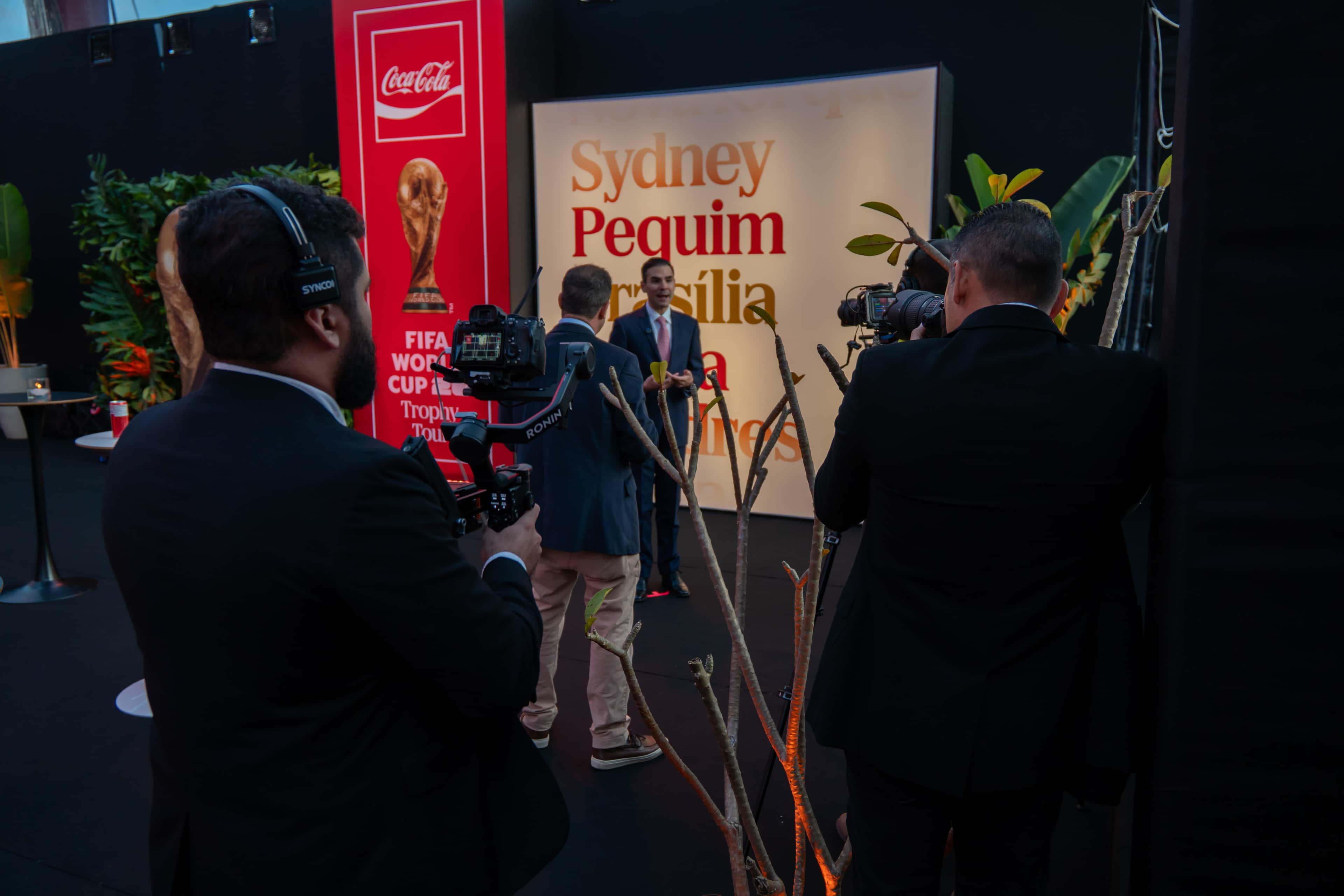 O Tour da Taça da Copa do Mundo FIFA 2026 em Brasília: cobertura LENZ