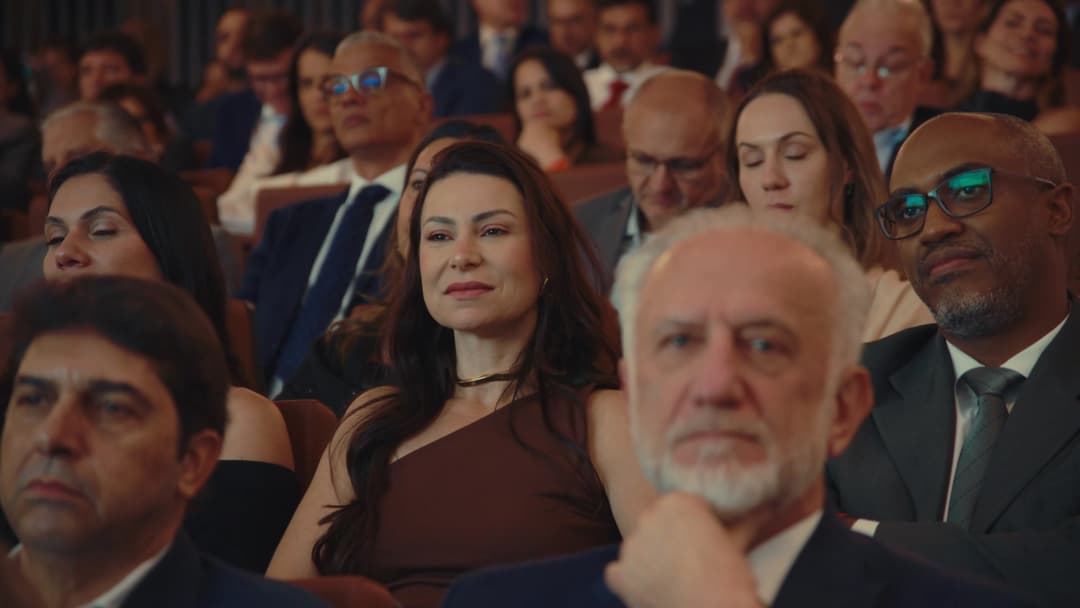 Plateia acompanha a cerimônia de posse da CBIC na sede da CNI